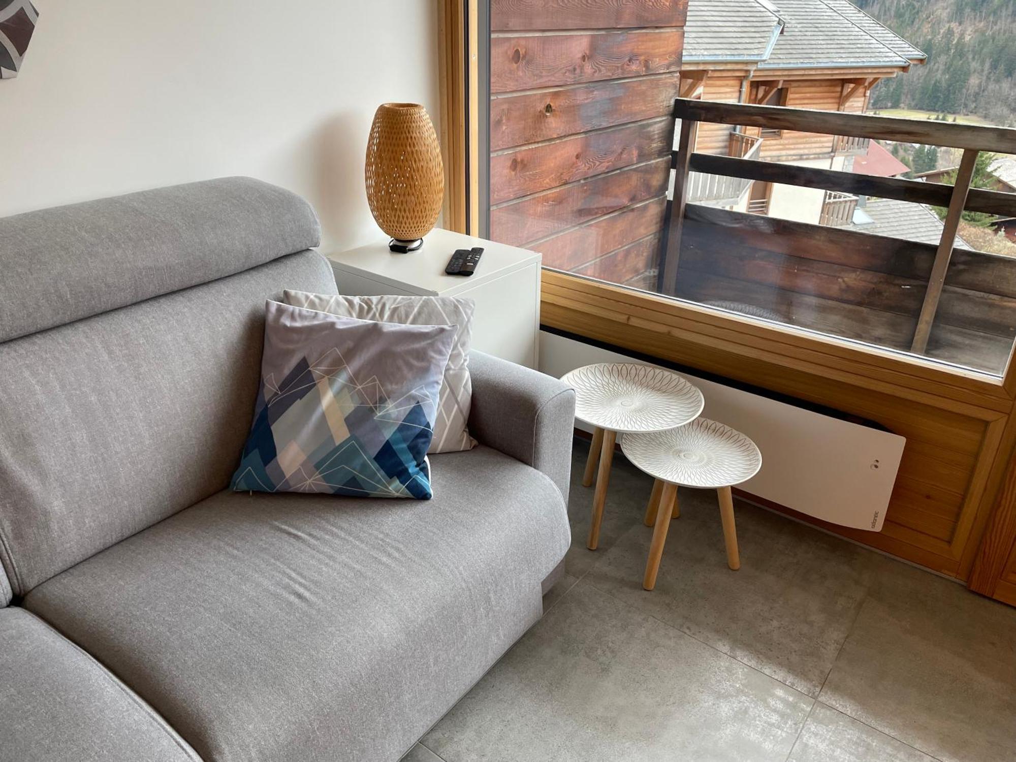 Charmant appartement 3 pièces - 6 personnes Châtel Extérieur photo